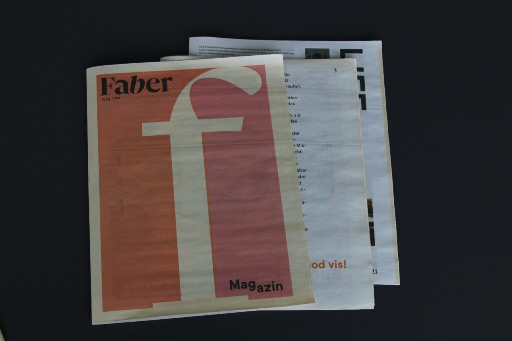 Vergilben von Zeitungen