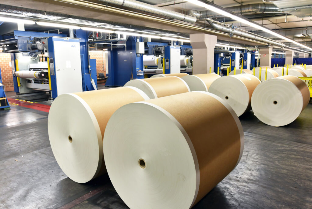 Papierrollen für den Rollenoffsetdruck